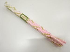 未使用品　正絹　手組帯締め